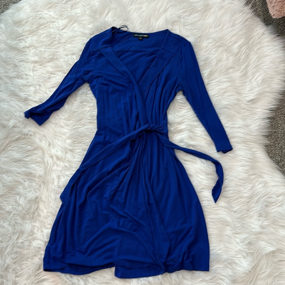 Royal blue dress